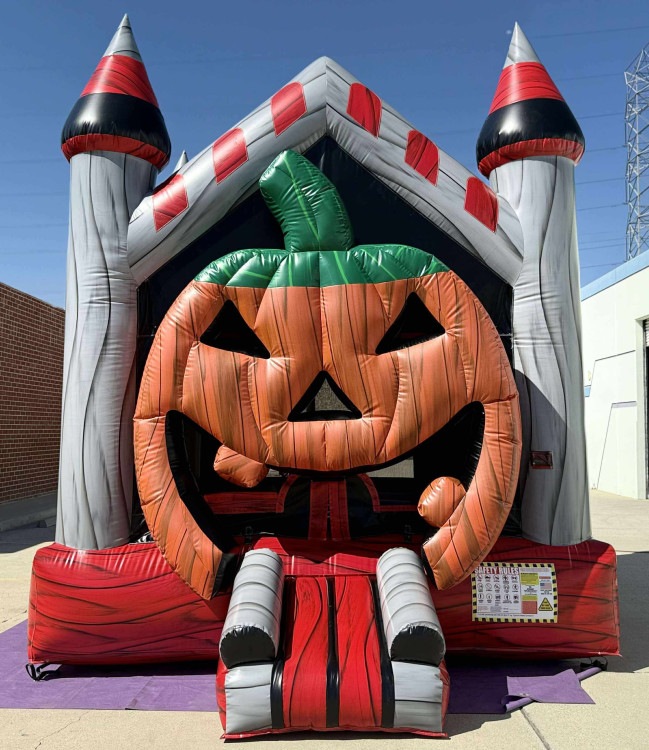 Halloween Bounce House (Jack-o-lantern) Halloween Bounce House (Jack-o-lantern)