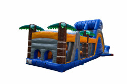 40ft Party Island Obstacle Course