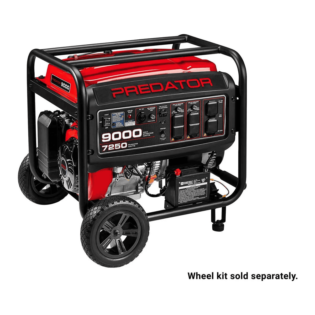 9000 watt portable generator rental Knoxville TN for outdoor parties food trucks and festivals
