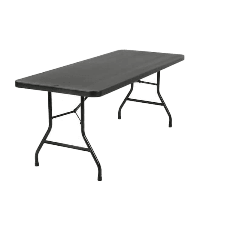 6 foot black banquet table rental Knoxville TN