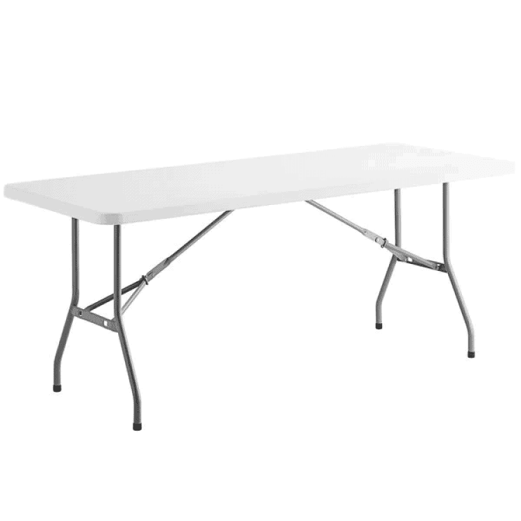 6 foot white banquet table rental Knoxville TN