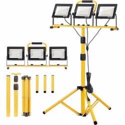 Triple-Head Portable LED Work Light Triple-Head Portable LED Work Light